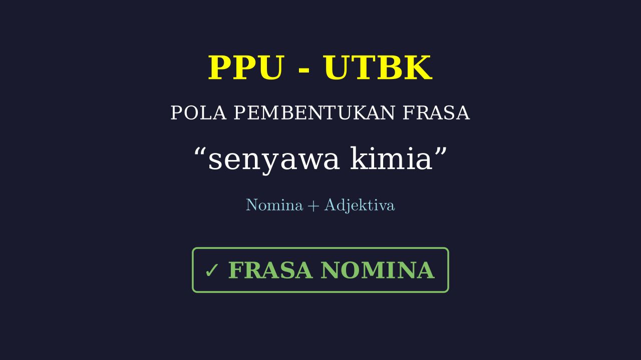 Mengenal Senyawa Kimia
