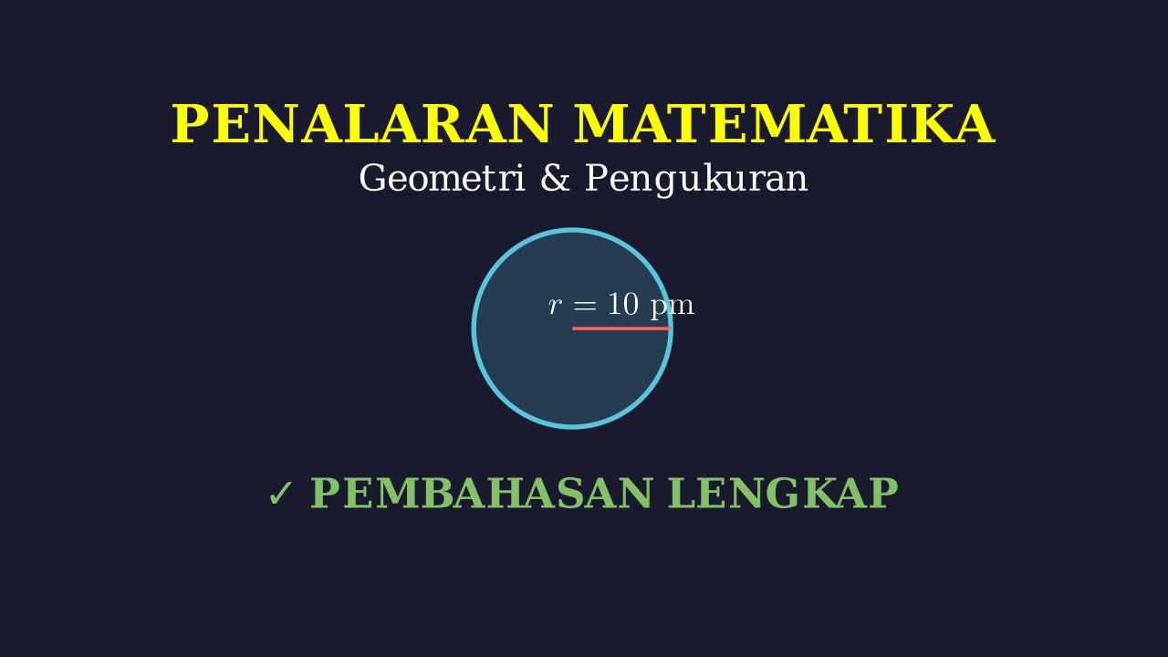 Geometri Inti Atom: Model Lingkaran