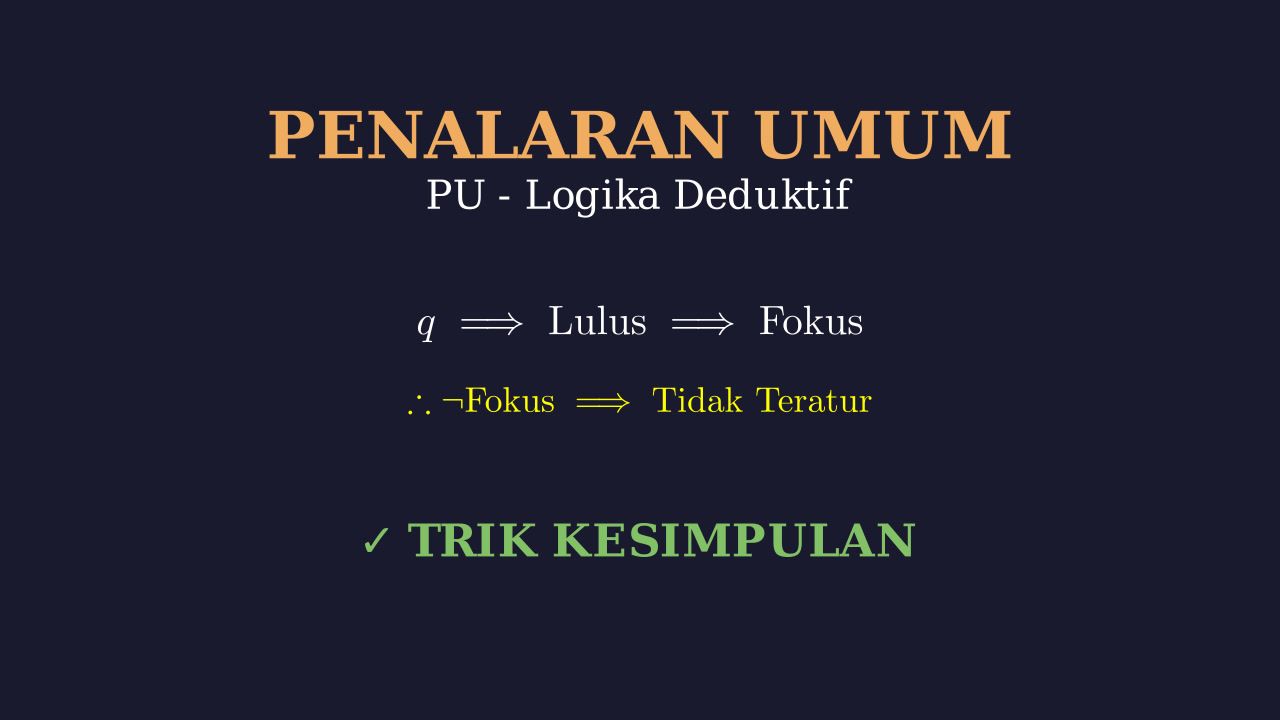 Penalaran Logika: Menarik Kesimpulan