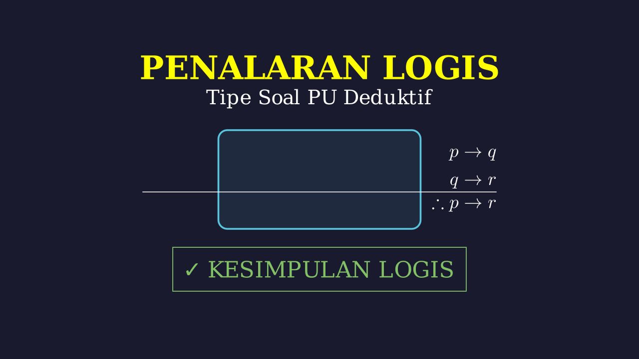 Penalaran Logis: Berpikir Kritis