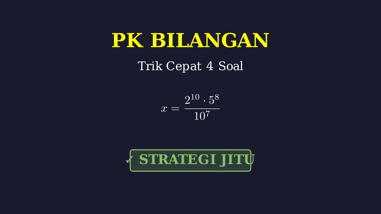 Pembahasan 4 Soal Latihan