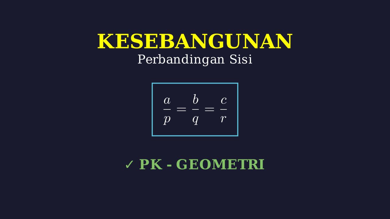 Perbandingan Kesebangunan
