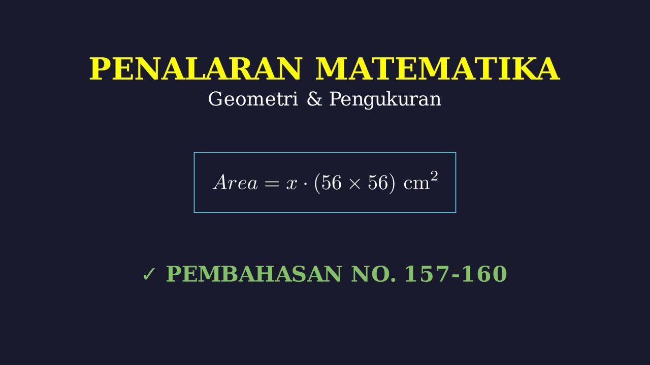 Konstruksi Papan Reklame: Soal Matematika