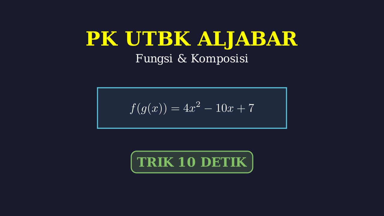 Pembahasan Soal PK UTBK