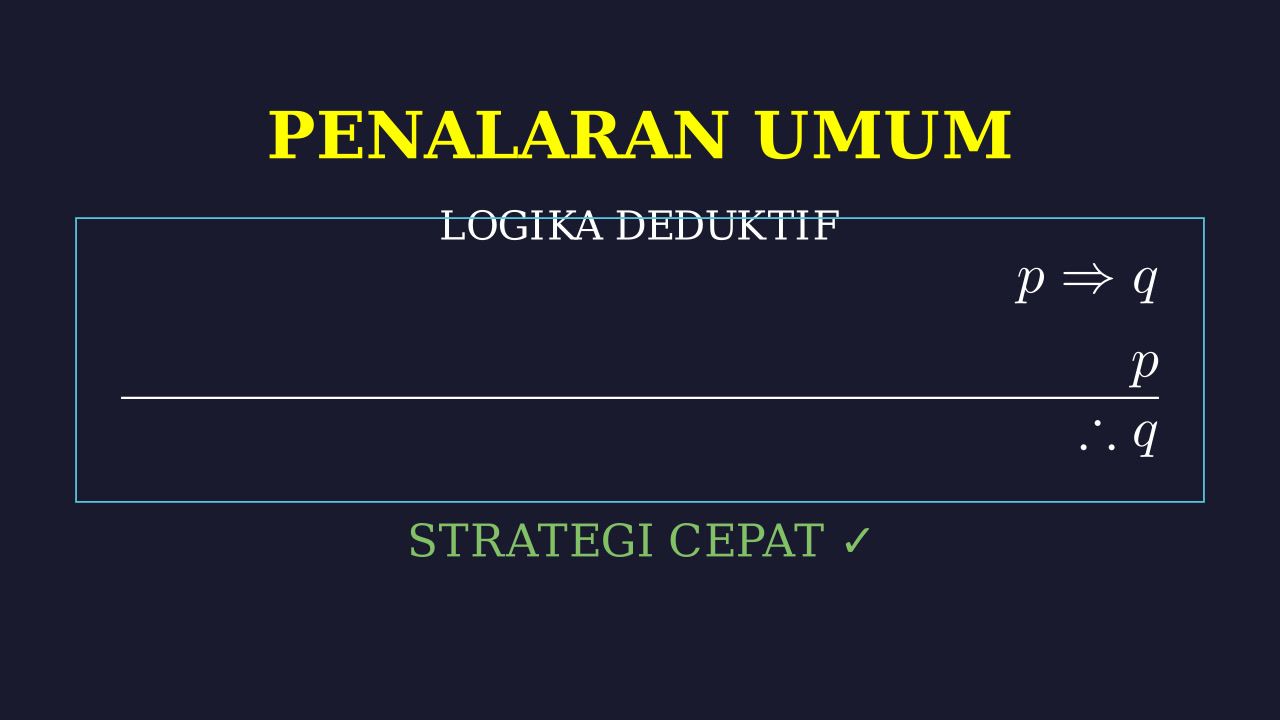 Panduan Menyelesaikan Soal