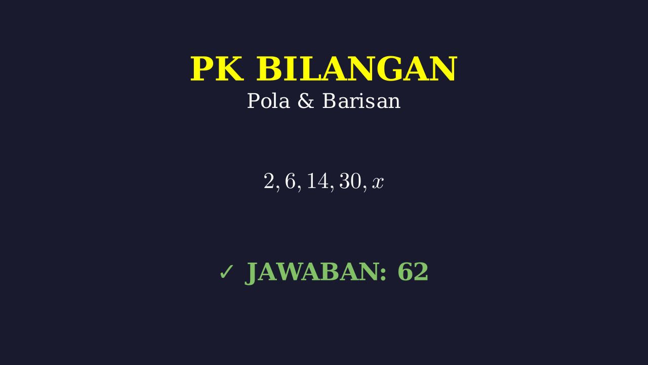 Pembahasan Soal Matematika