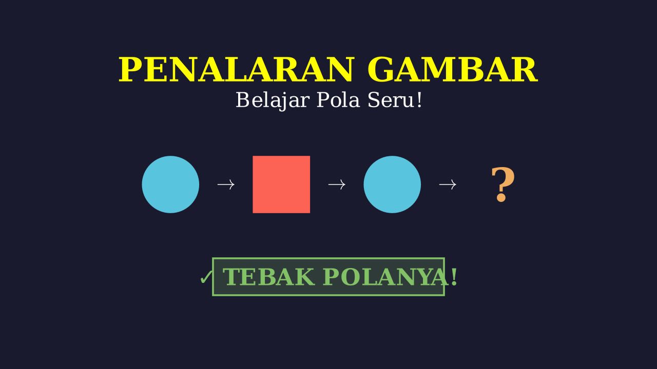 Penalaran Gambar: 5 Soal Seru