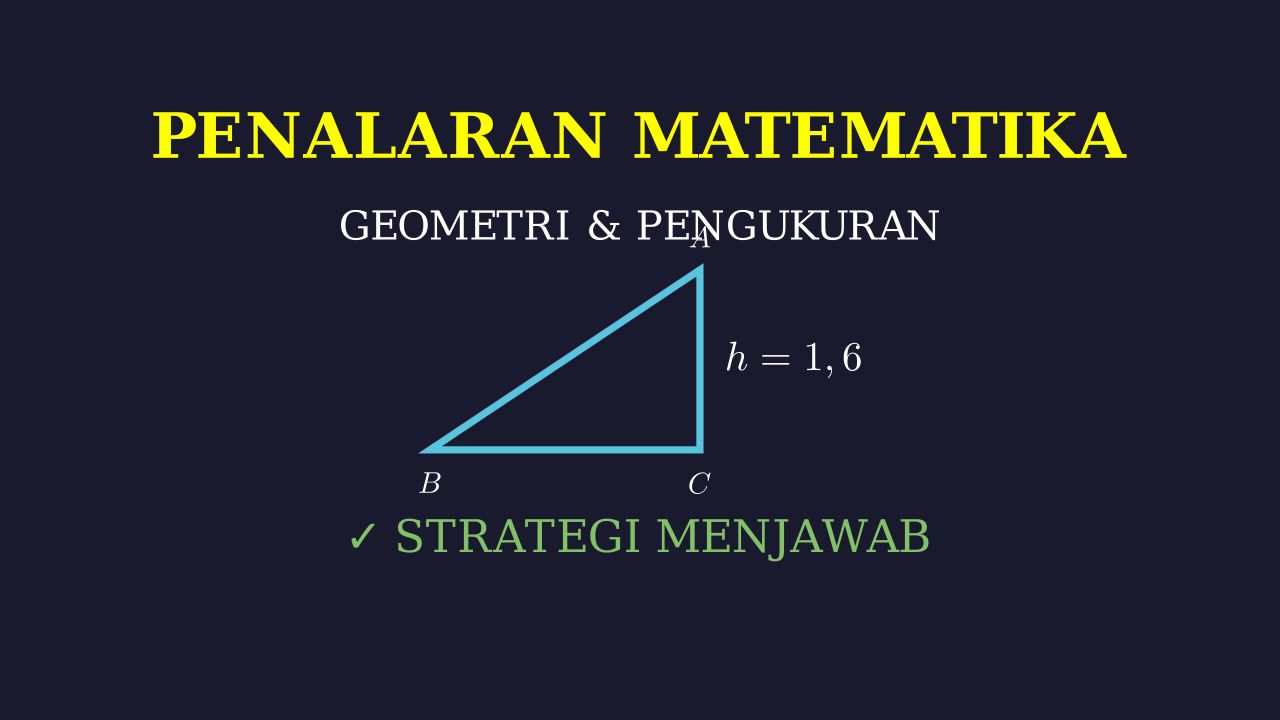 Penalaran Matematika: Bangku Gantung ABC