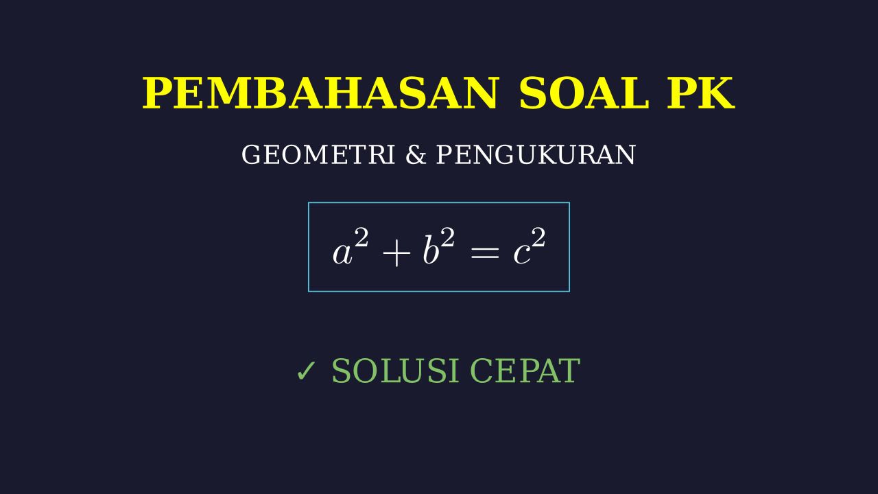 Pembahasan Soal Matematika