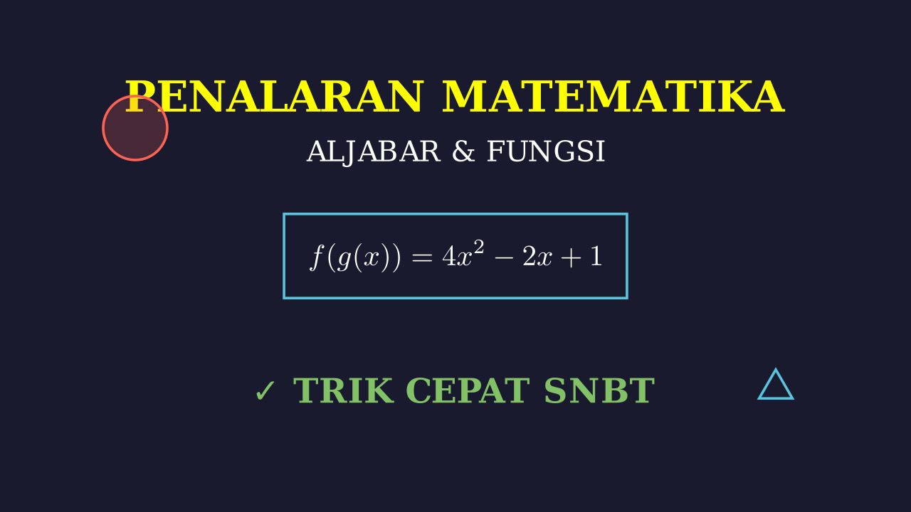 Bedah Soal Matematika UTBK/SNBT