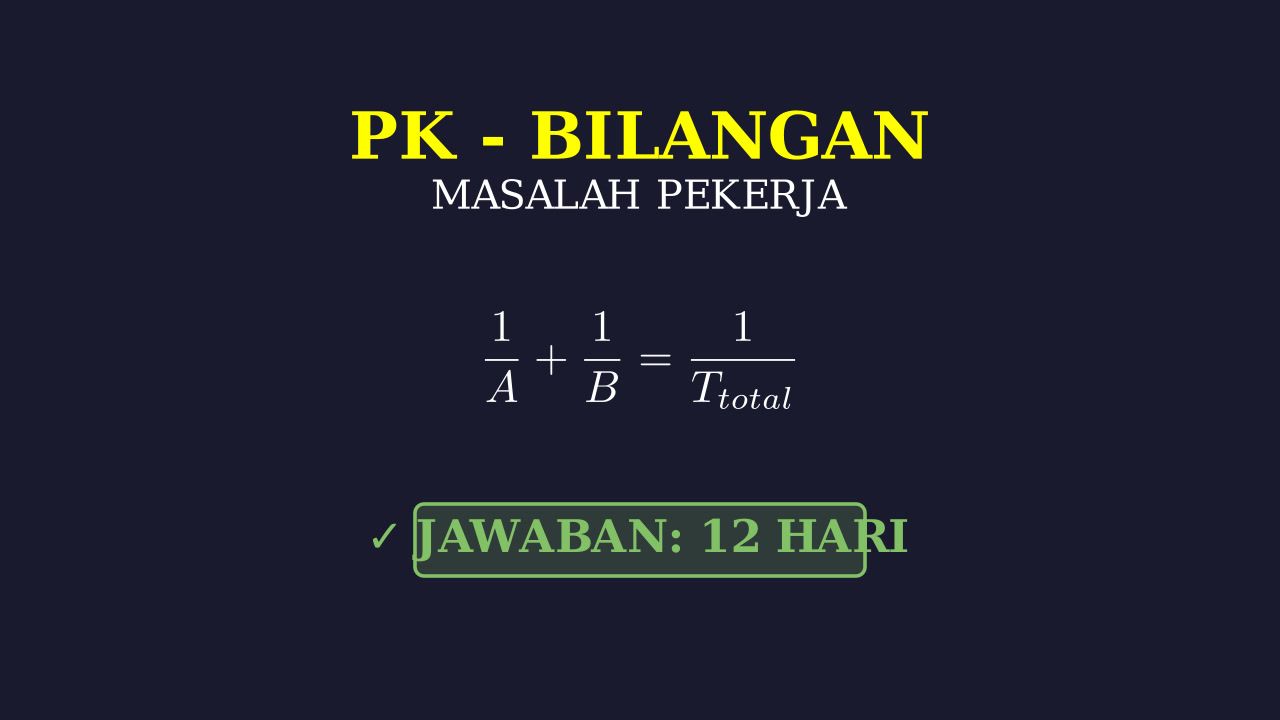 Soal Cerita: Menghitung Waktu Kerja