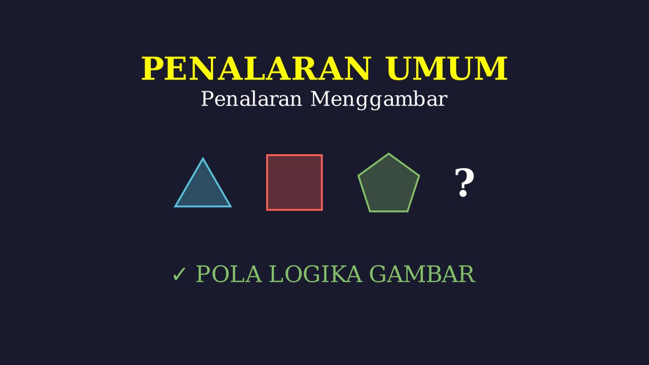 Penalaran Menggambar: Logika Visual
