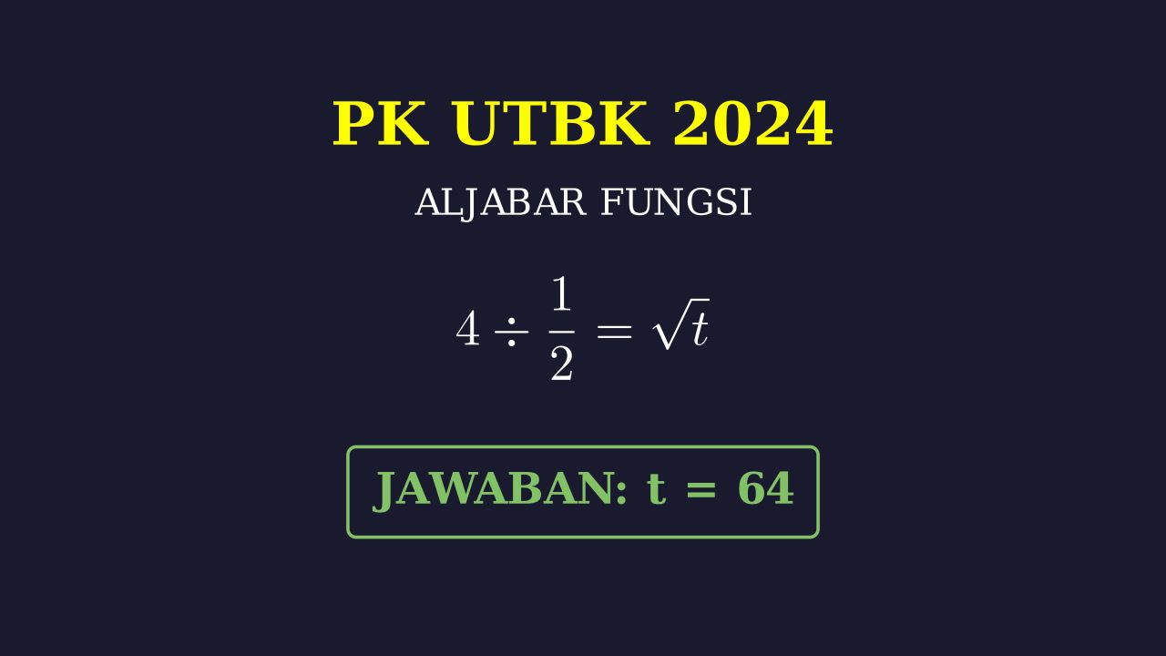 Menyelesaikan Persamaan Akar