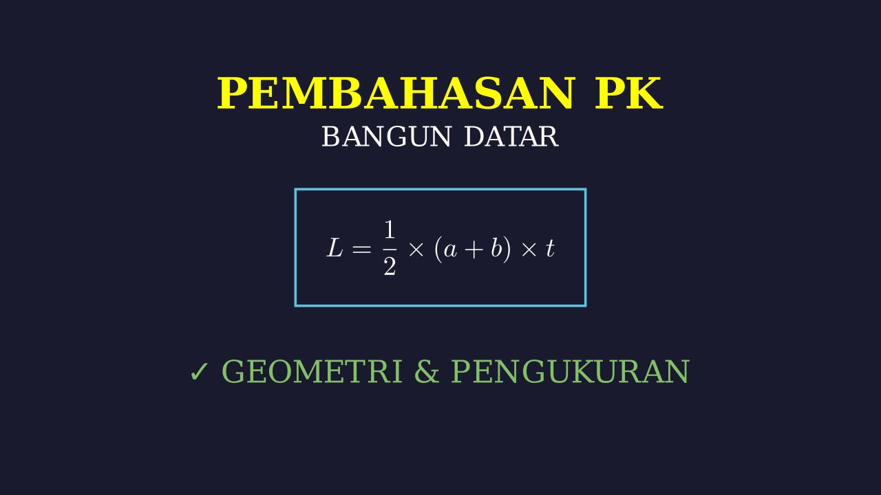 Mengenal Bangun Datar