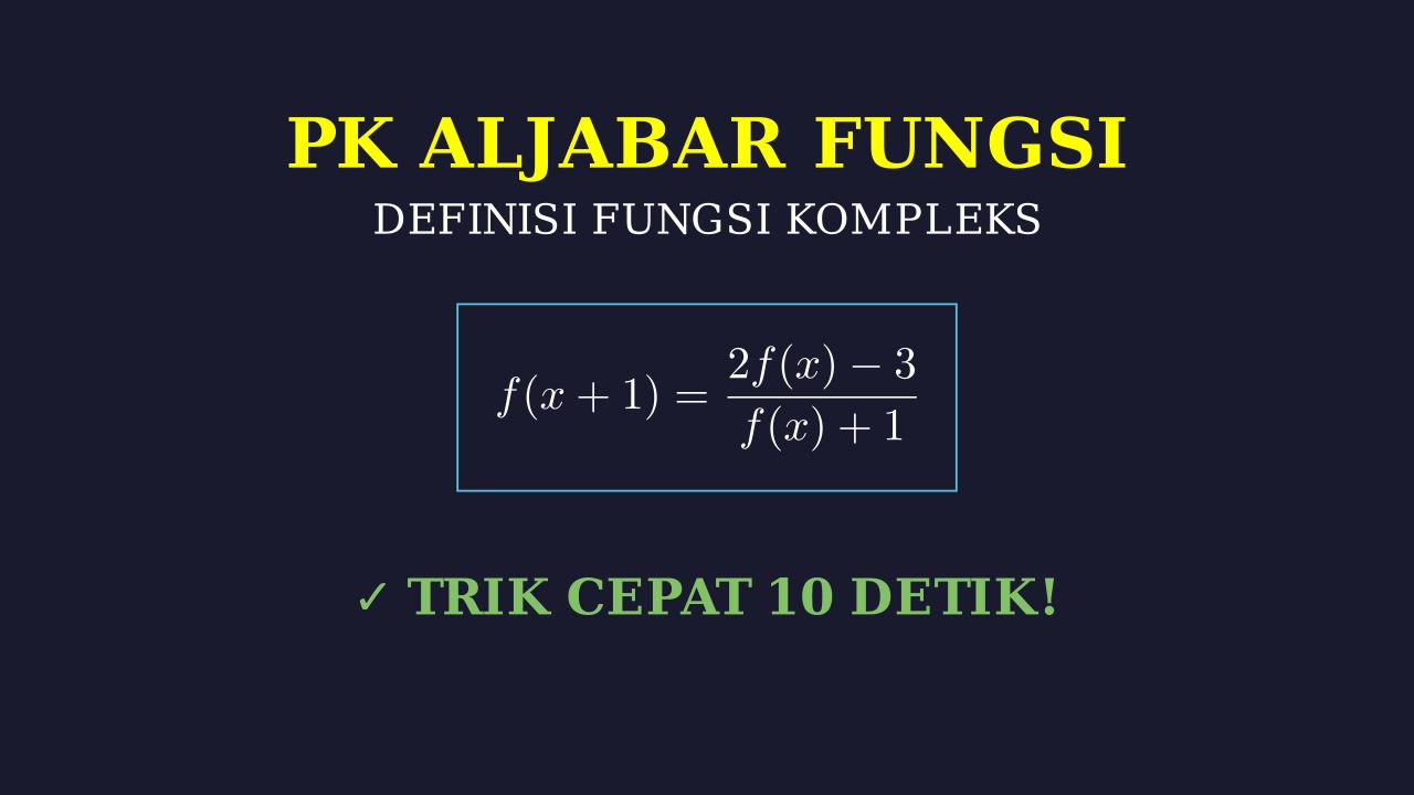 Persamaan Definisi Y: Soal SNBT Kompleks