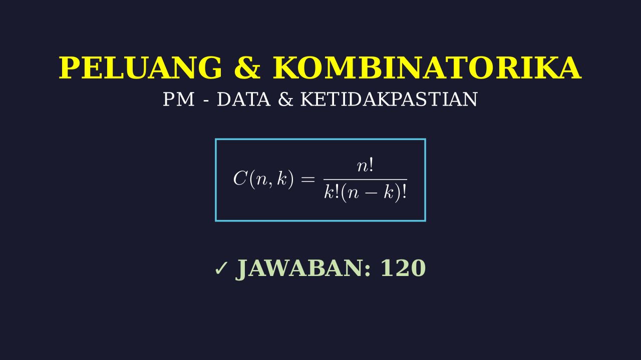 Peluang Dan Kombinatorika