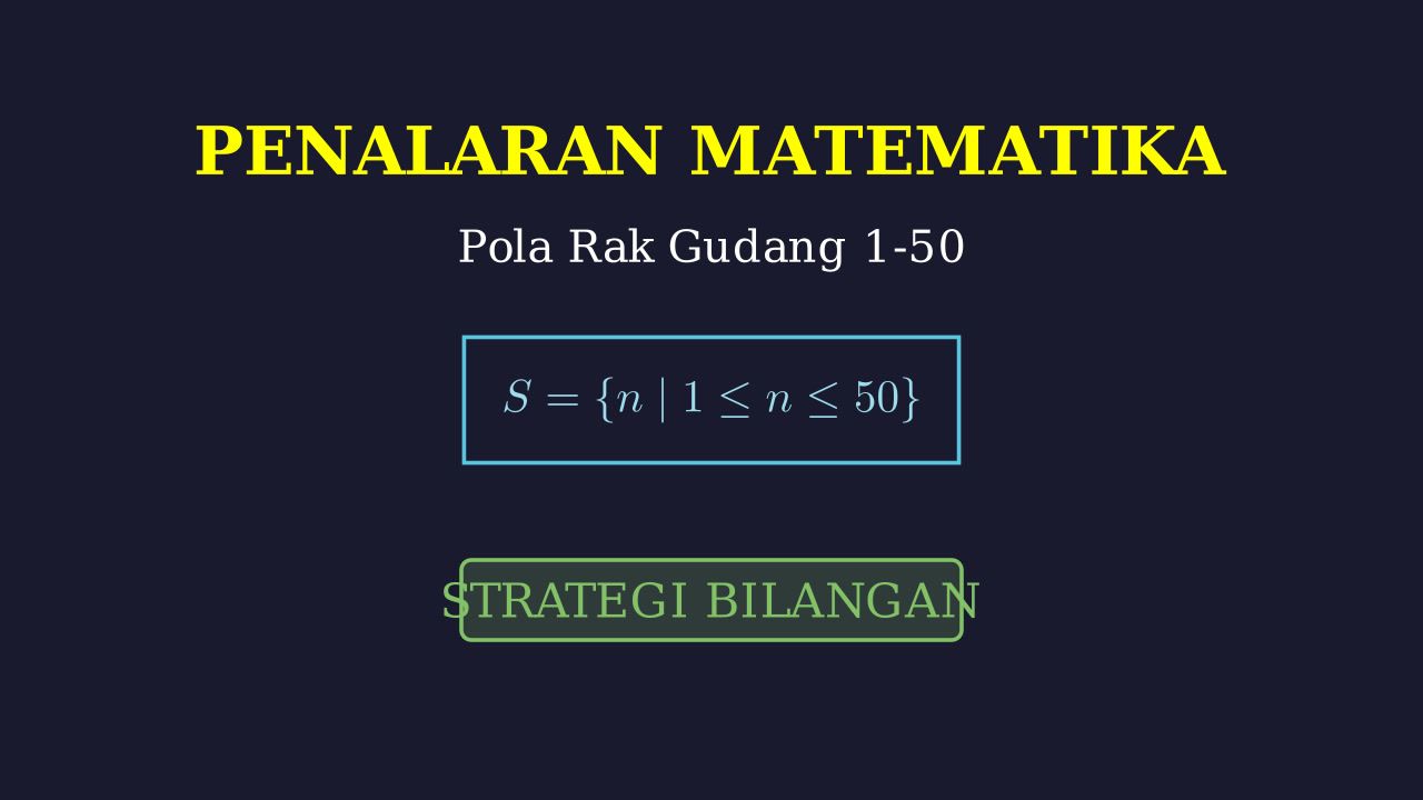 Aturan Penyusunan Rak Gudang
