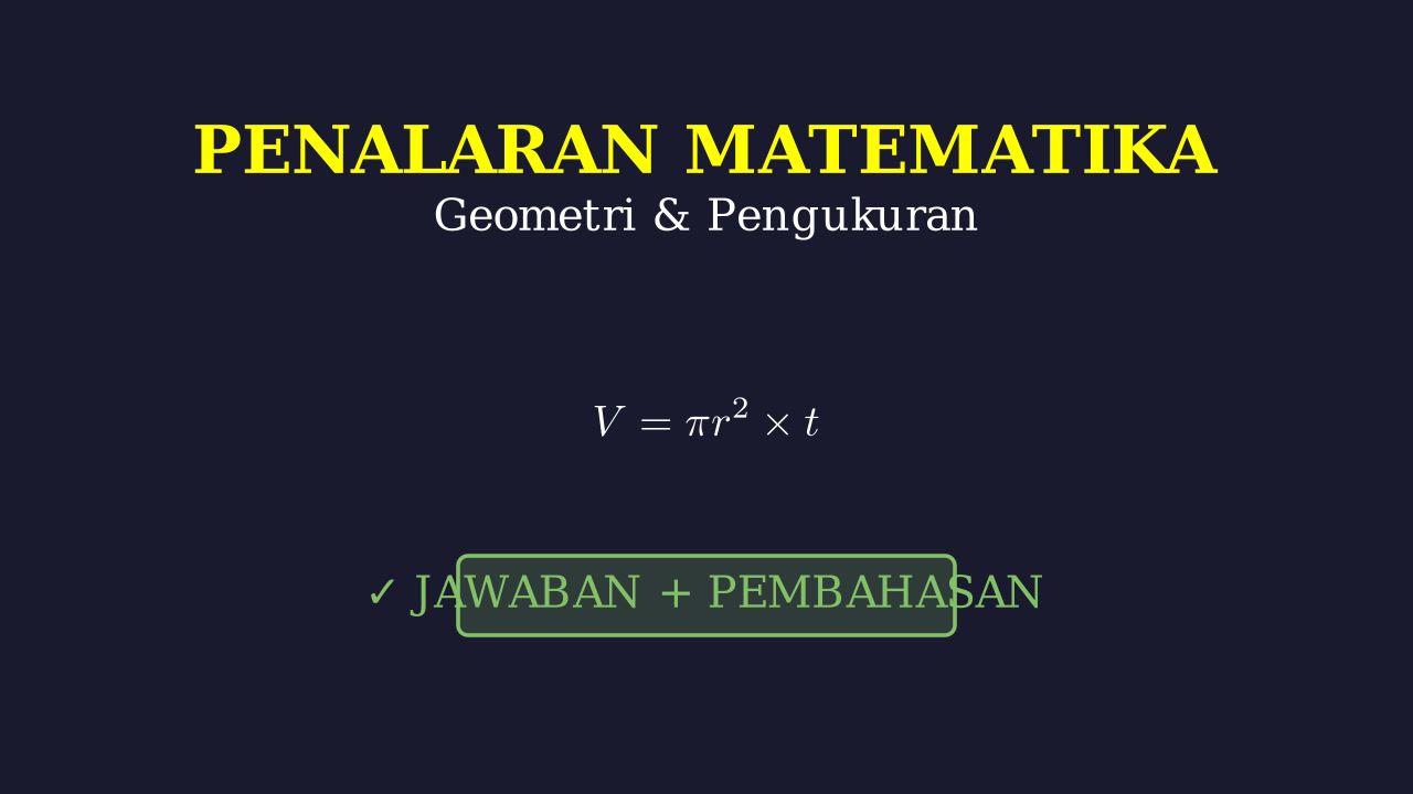 Pembahasan Soal Matematika