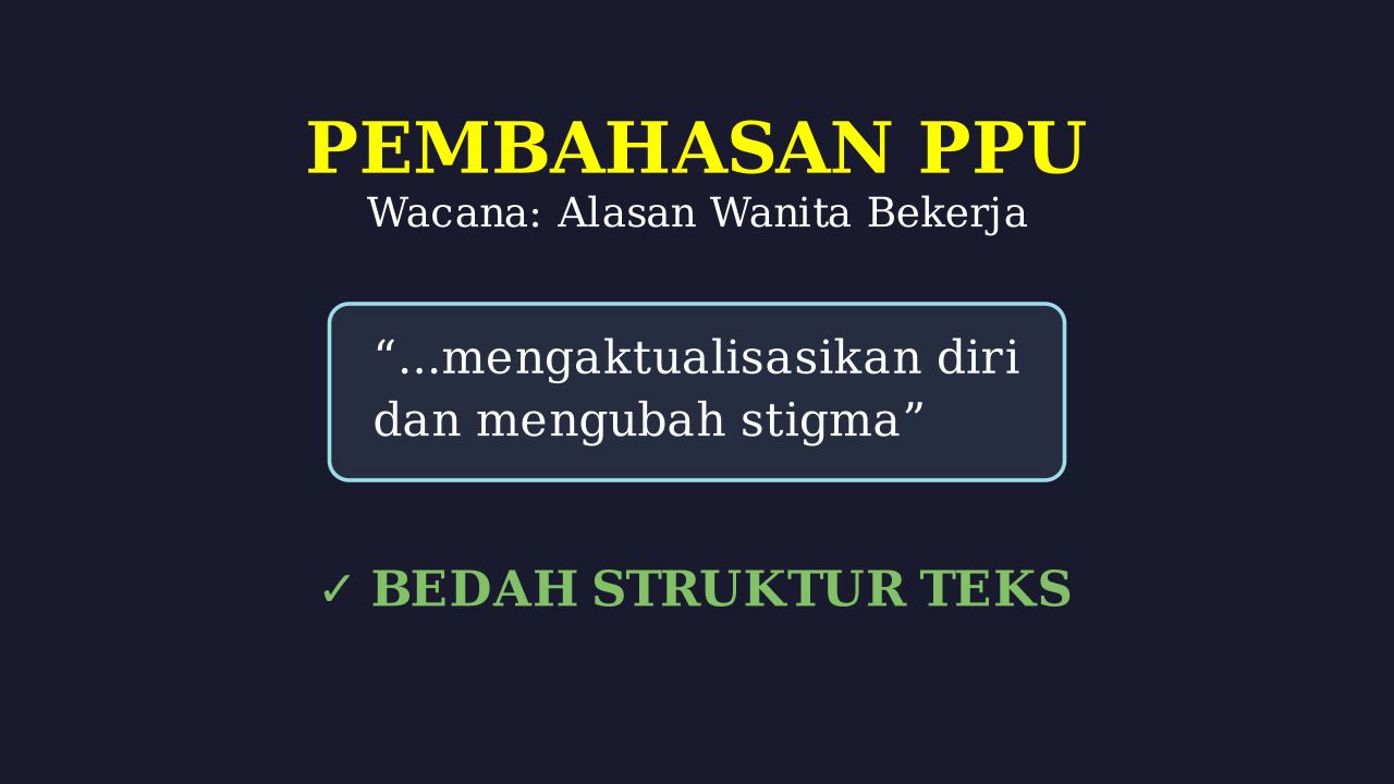 Alasan Wanita Bekerja: Aktualisasi Diri Dan Prestasi