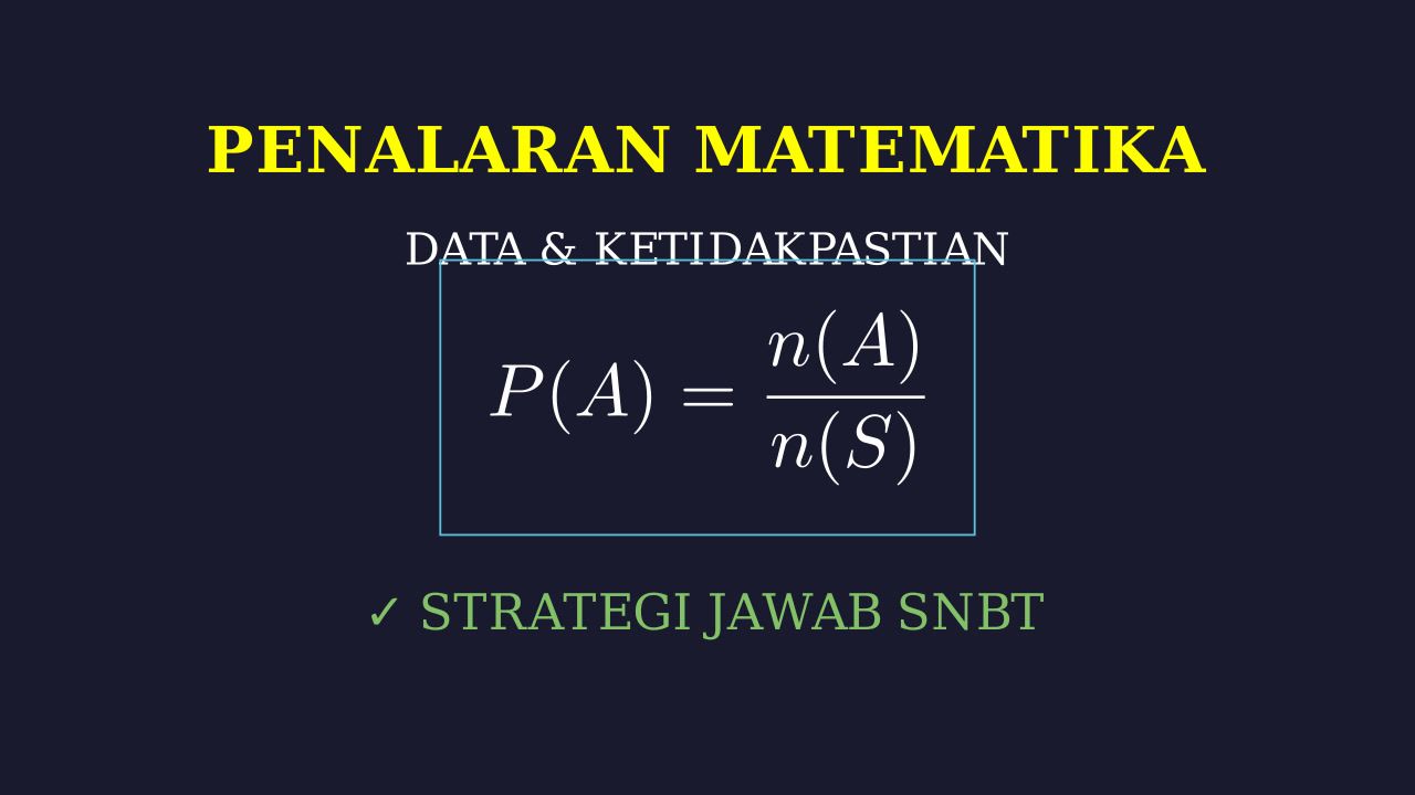 Bedah Kisi-kisi Penalaran Matematika