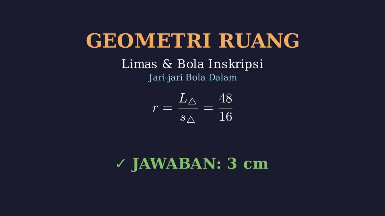 Bola dalam Limas Segiempat