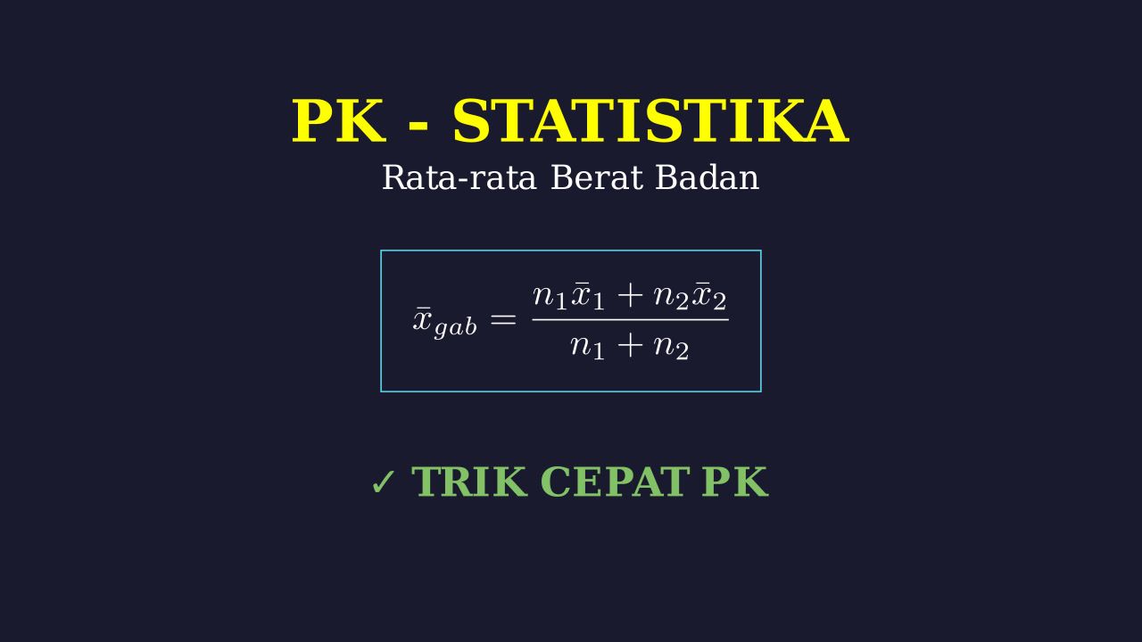 Rata-Rata Berat Badan Siswa
