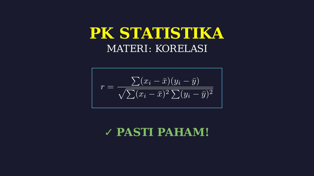 Memahami Konsep Korelasi