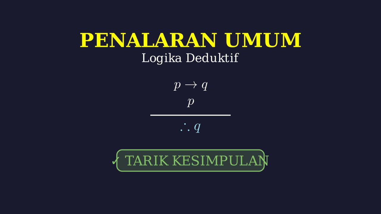 Menarik Kesimpulan