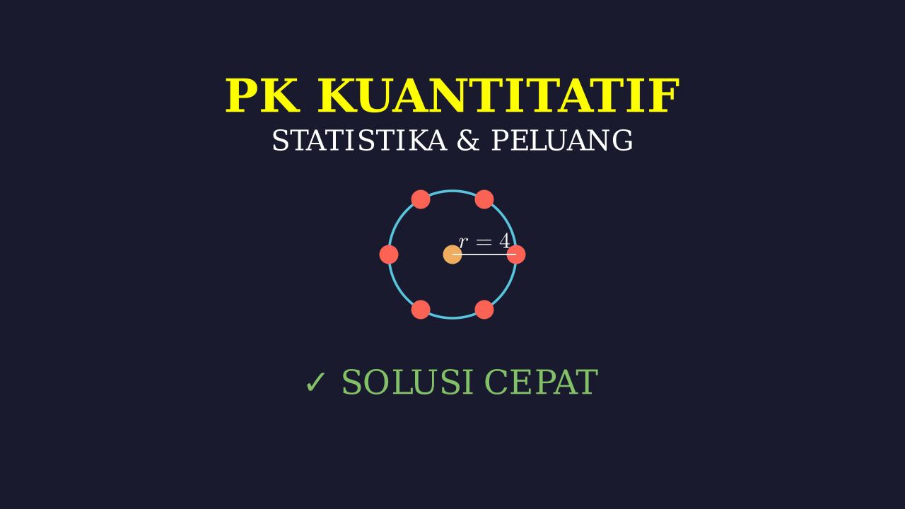 Geometri: Jarak dan Jari-jari Lingkaran