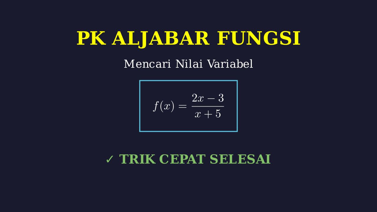 Langkah Detail Menyelesaikan Soal Matematika