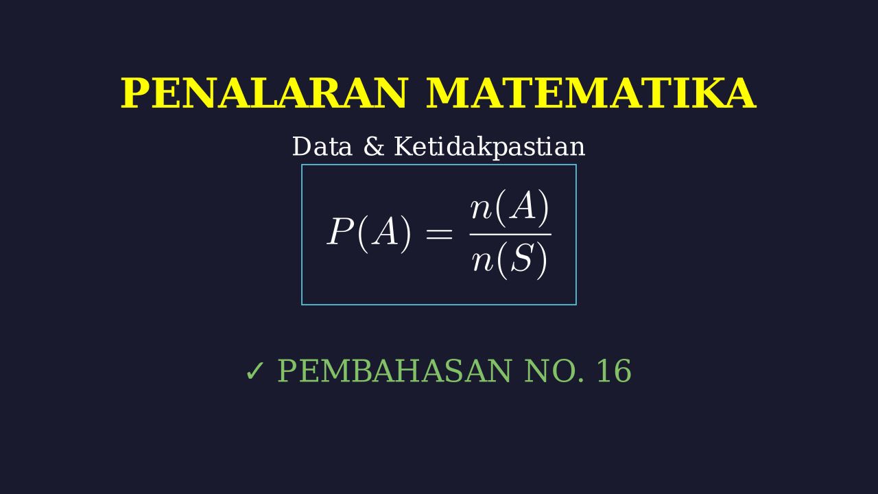 Pembahasan Soal Nomor 16