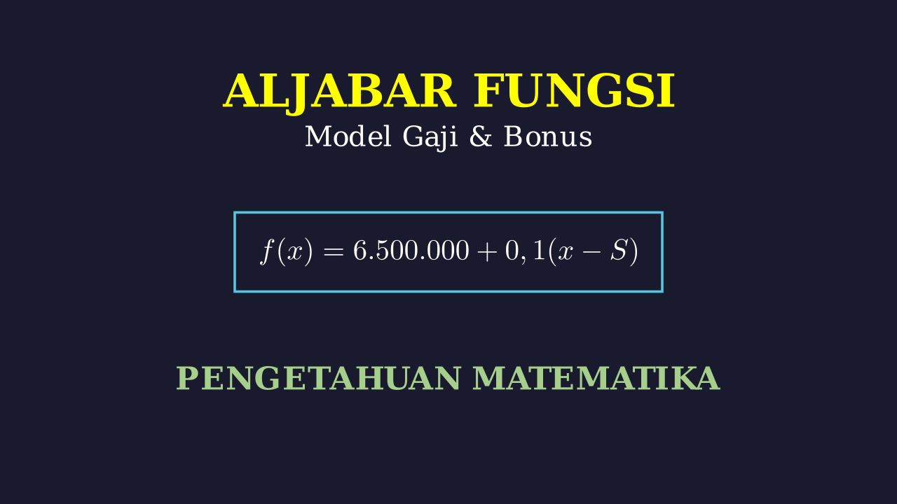 Menghitung Gaji dan Komisi Penjualan