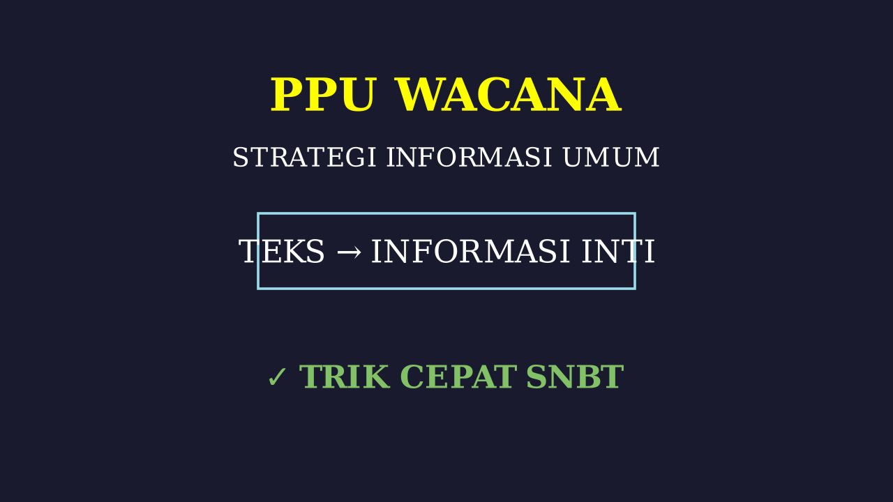 Pengetahuan Umum