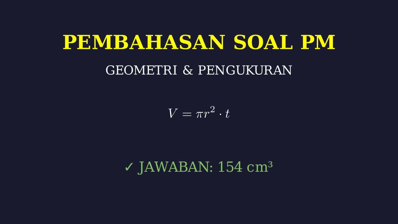 Pembahasan Soal dan Jawaban