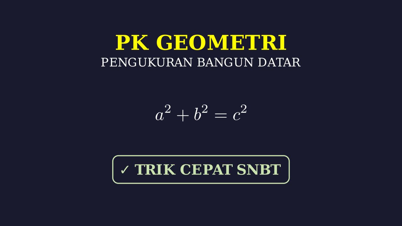 Pembahasan Soal Geometri