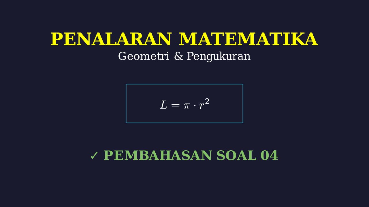 Pembahasan Soal Nomor 04