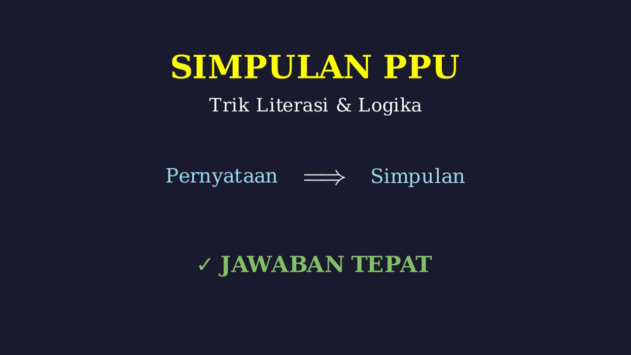 Simpulan PPU