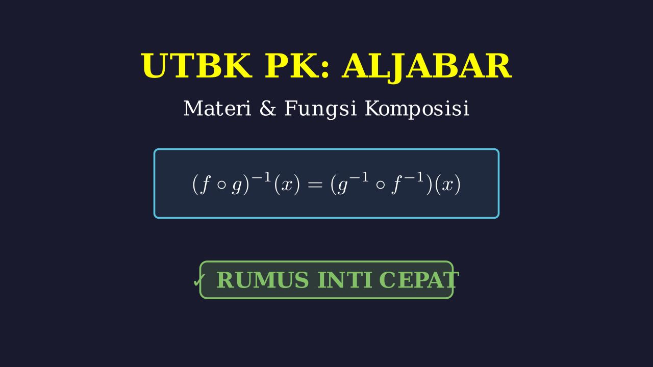 Materi & Rumus Inti UTBK