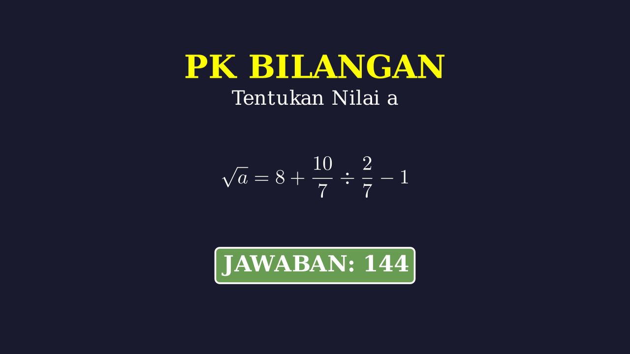 Menyelesaikan Persamaan Akar Kuadrat