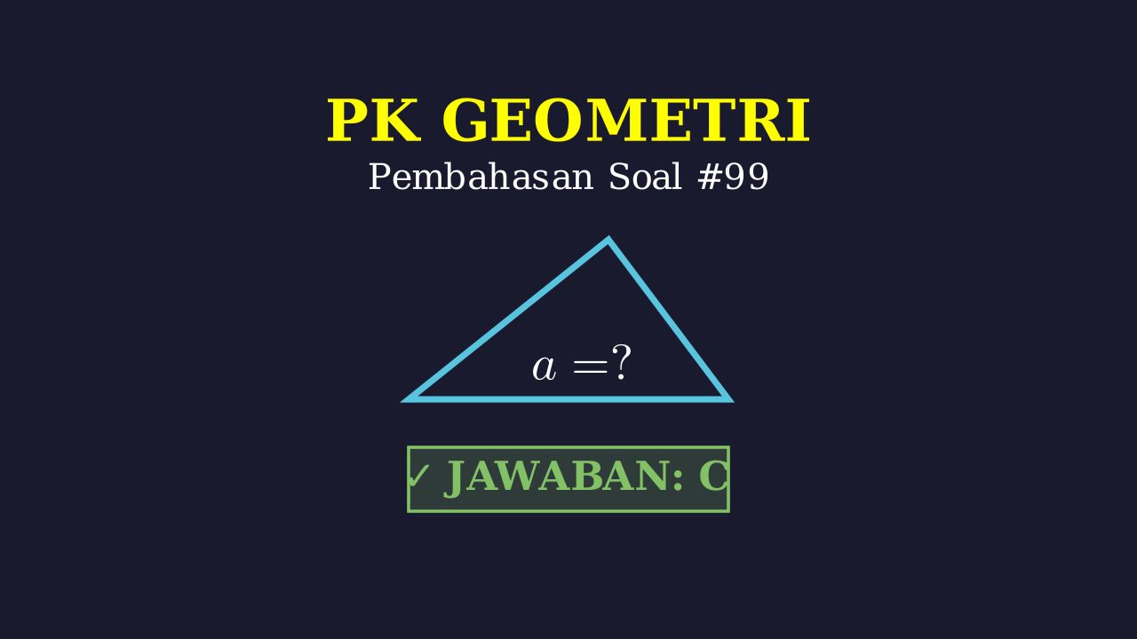 Menghitung Nilai Sudut Segitiga