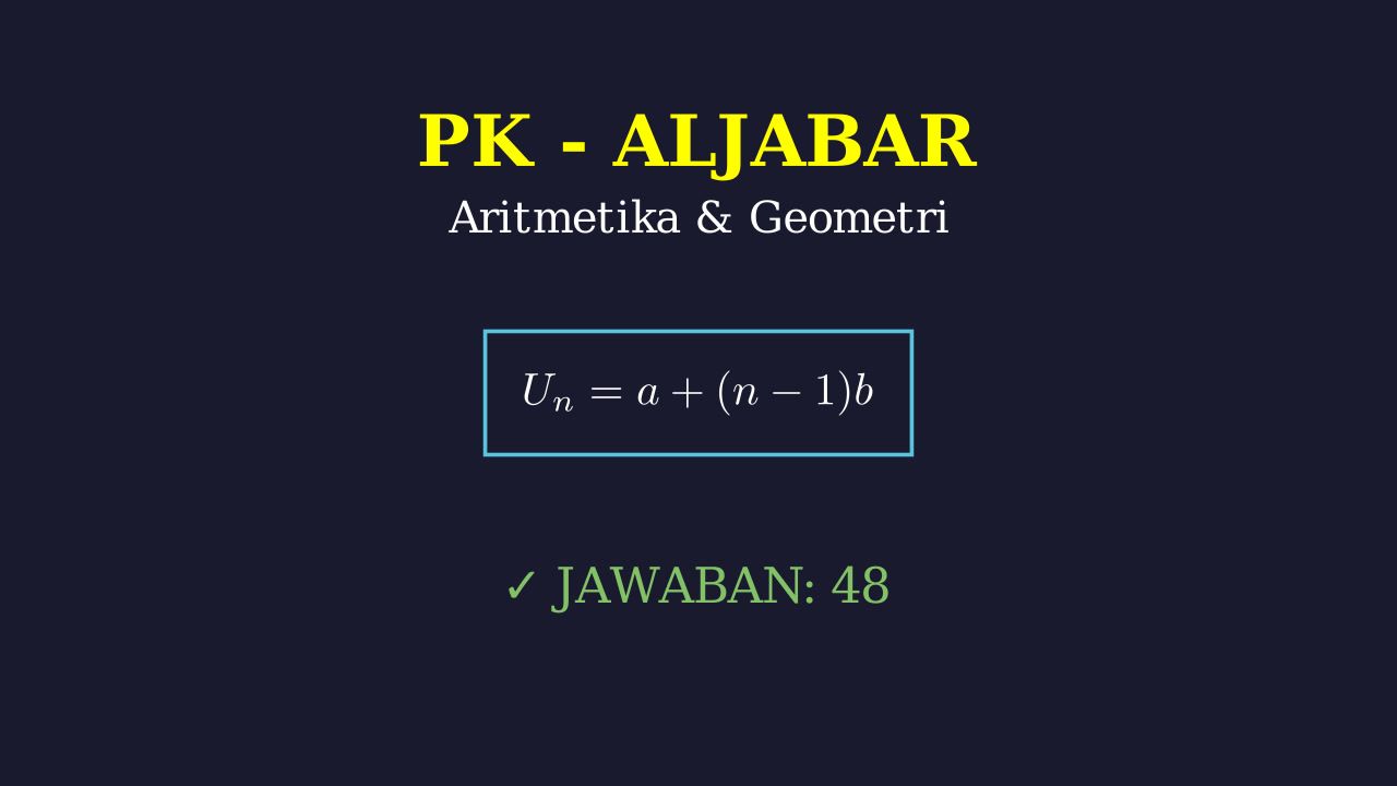 Bilangan Aritmatika Dan Geometri