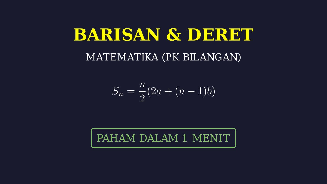 Barisan Dan Deret