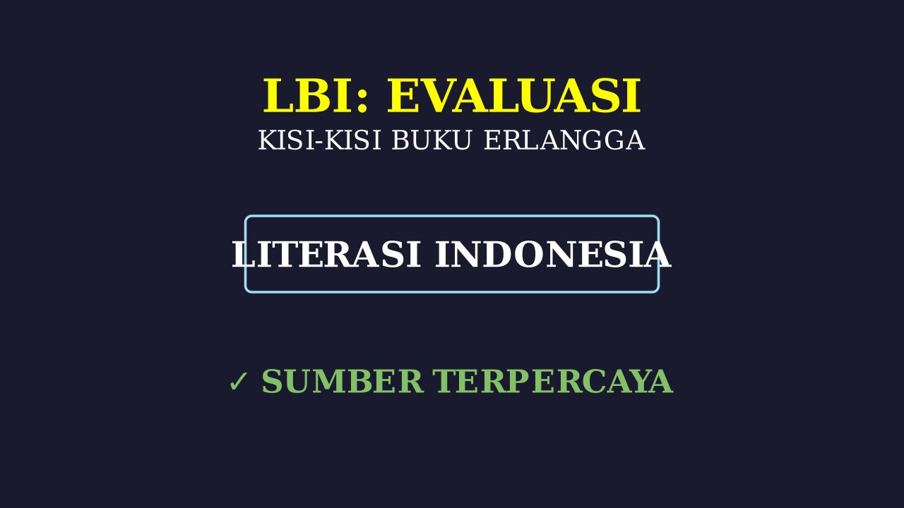 Bedah Kisi-Kisi Sesuai Buku Erlangga