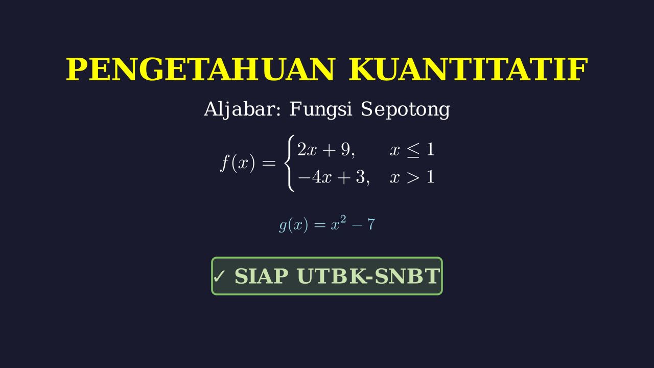 Komposisi Fungsi Piecewise