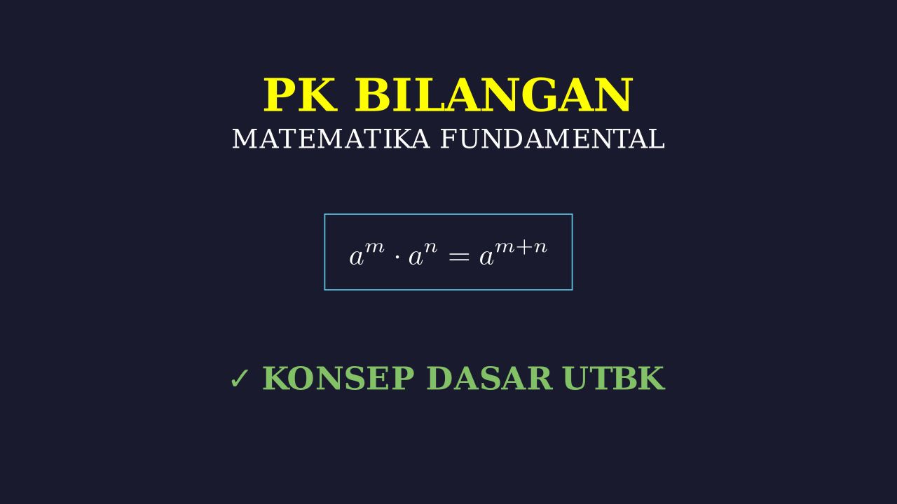 Matematika Fundamental: Fondasi Dasar