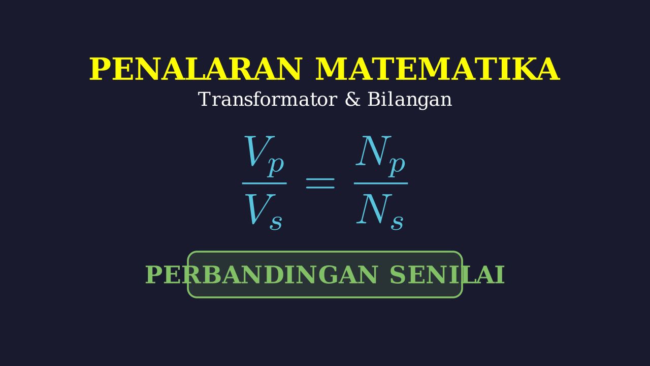 Transformator Ideal: Rasio Tegangan dan Lilitan