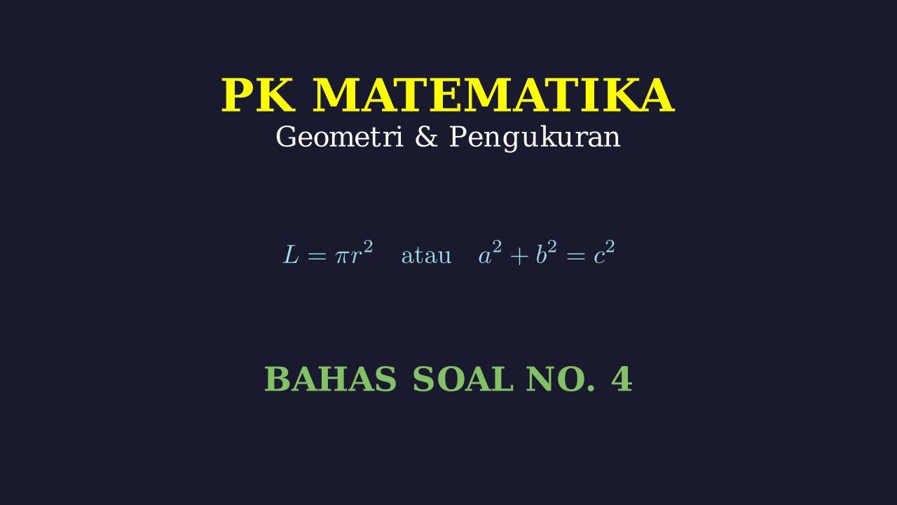 Pembahasan Soal Nomor 4