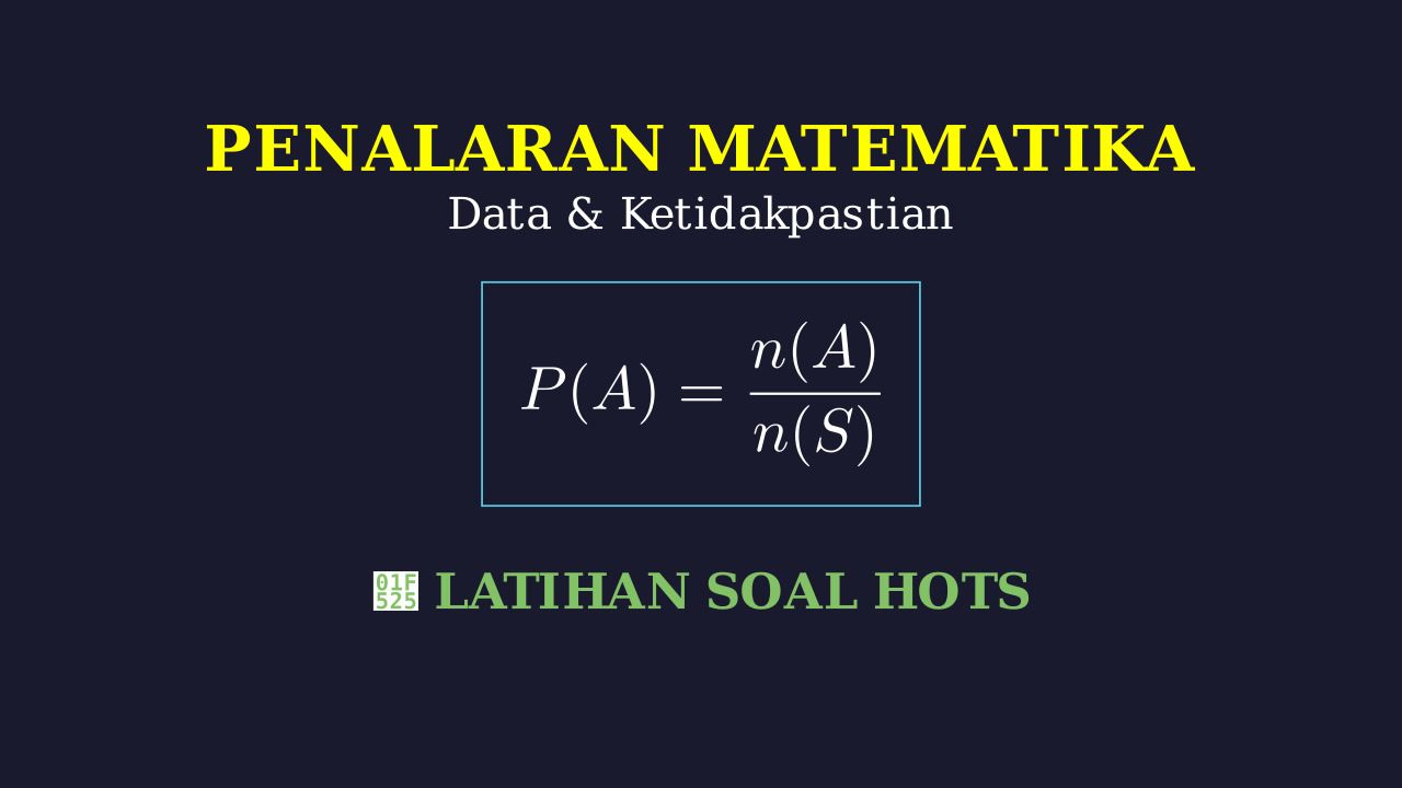 Latihan Soal HOTS Penalaran Matematika
