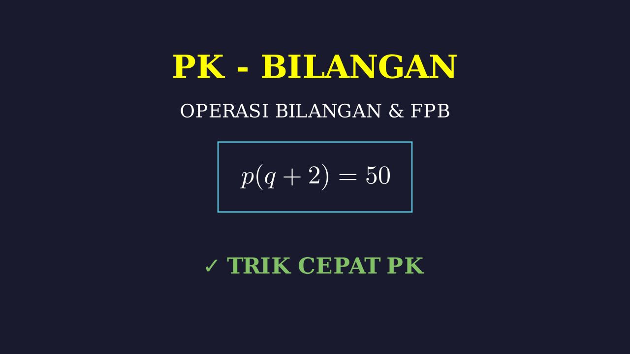Menyelesaikan Soal FPB Tiga Bilangan