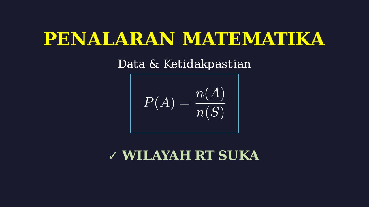 Pembahasan Soal: Wilayah RT Suka